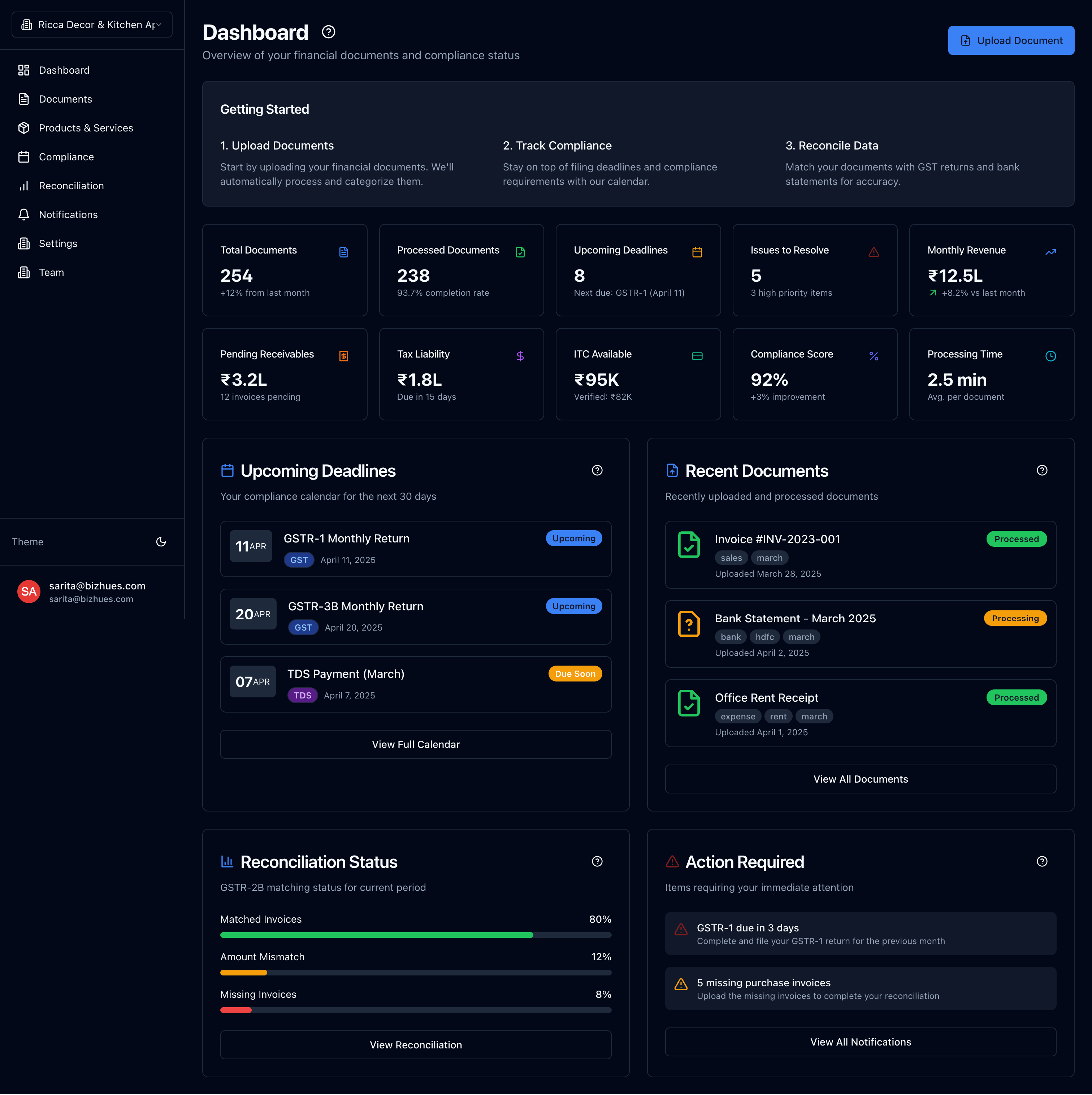 Finscriber Mobile App